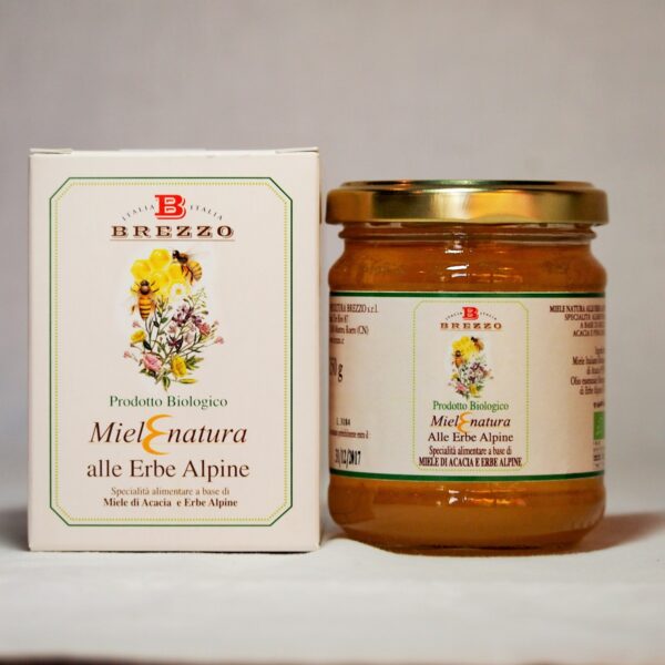 Brezzo Brezzo Organic Acacia Honey with Mountain Herbs | Cheese Market