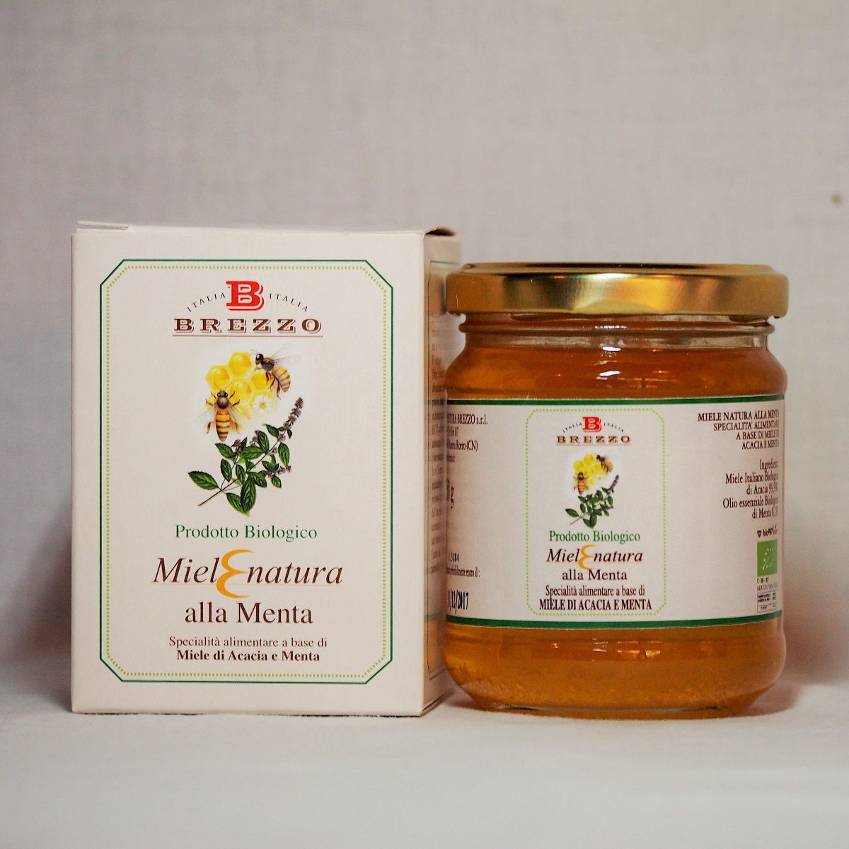 Brezzo Brezzo Organic Acacia Honey with Mint | Cheese Market